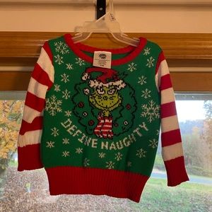 Baby Boy Grinch Christmas Sweater 3-6 mo